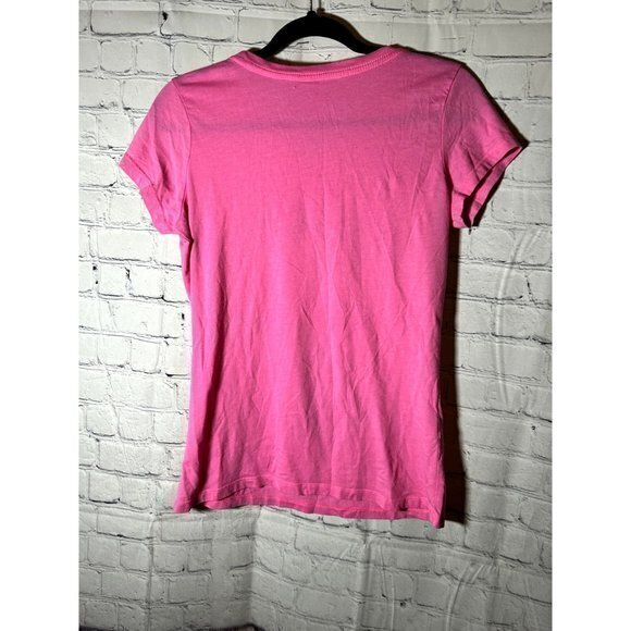 DISNEY LADIES PATRIOTIC MICKEY SHORT SLEEVE PINK T-SHIRT (XL) GOOD CONDITION E-3 - Picture 5 of 5